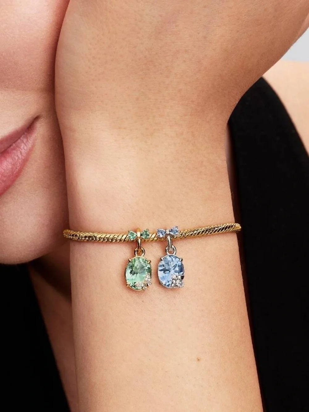 Pandora Bridgerton Butterfly & Bee Splittable Dangle Charm